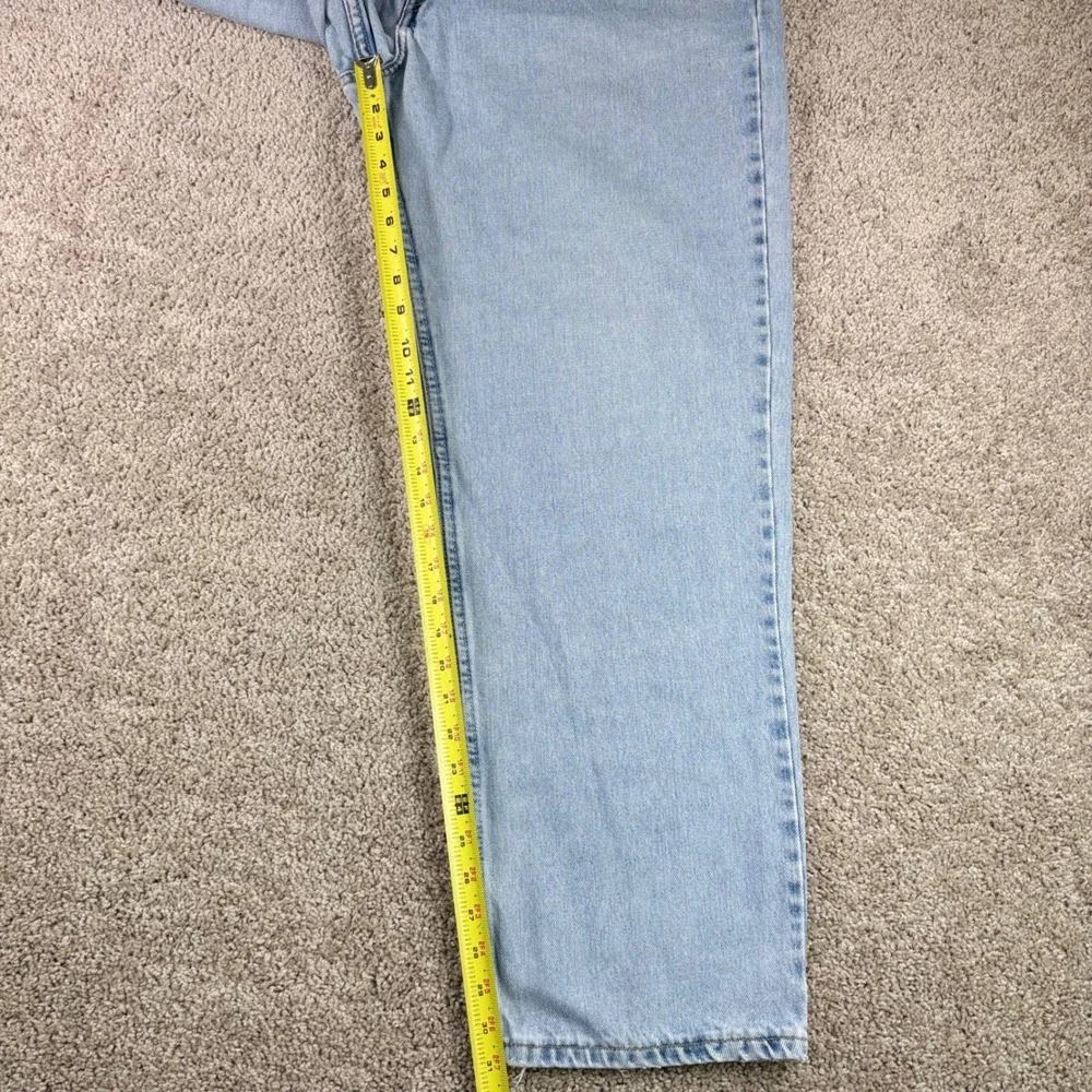 Levis Jeans 550 Relaxed Fit Mens‎ W40 L32 Light Wash Blue Cotton Denim Y2K 90s
